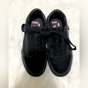 VANS Skate Old Skool Shoes Black On Black